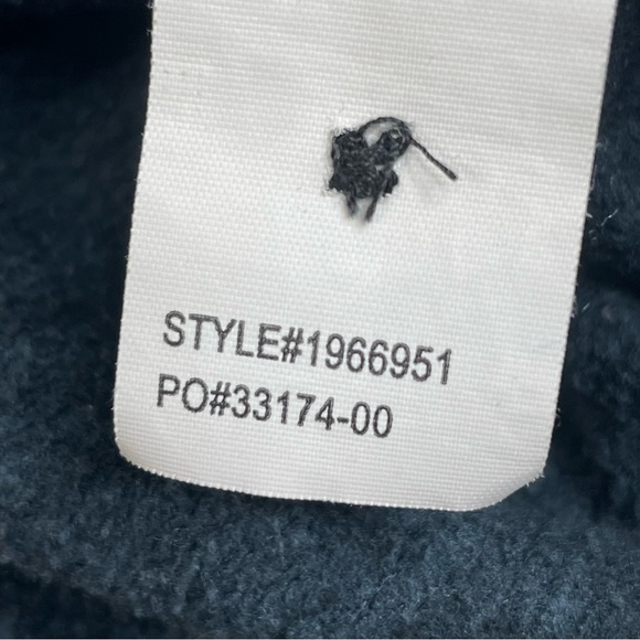 PrAna Cozy Up Michie Top Sweater Dark Sky Heather Relaxed Fit Boxy Womens XL - Picture 7 of 12